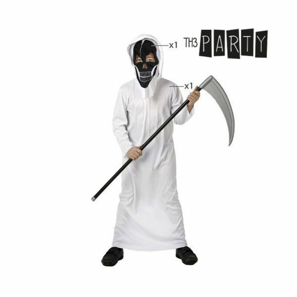 Costum Deghizare pentru Copii Th3 Party Alb (2 Piese)